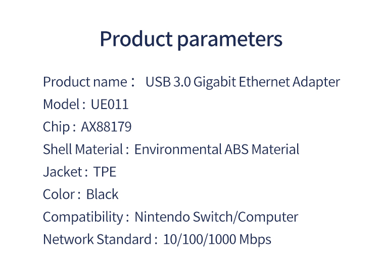 See the outer cable gigabit nics 88179 chip