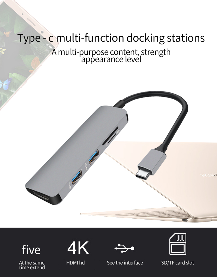 USB-C Computer/Phone Docking Station