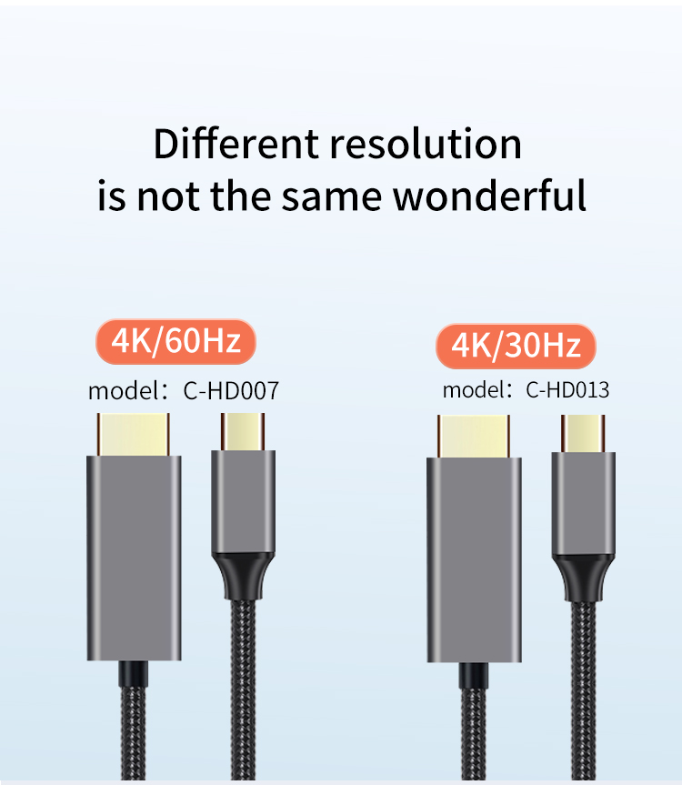 USB-C to HDMI HD video cable